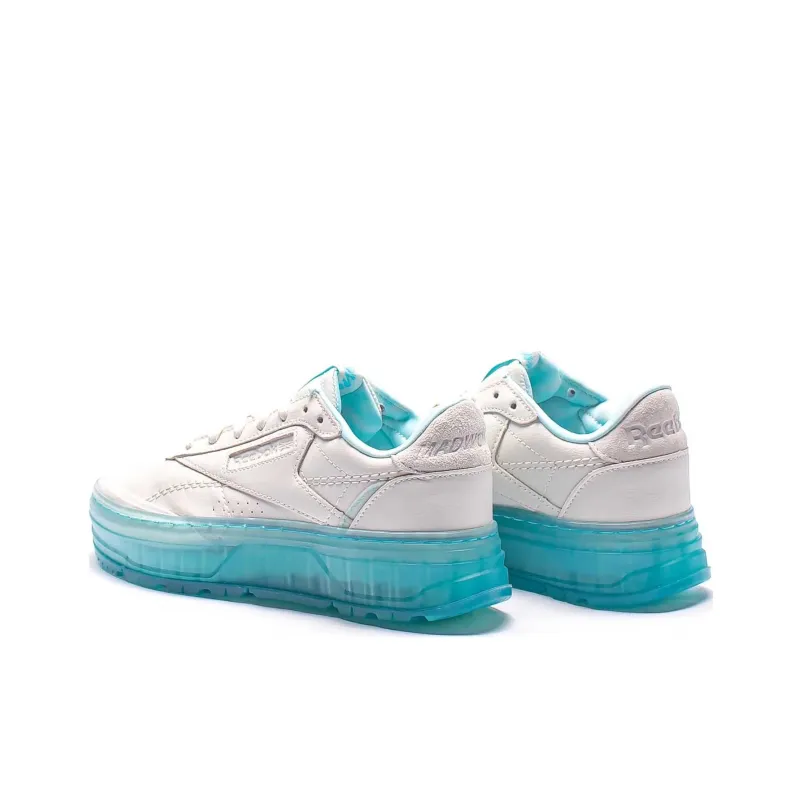 Reebok MadWomen's X Women's Club C Double Geo 'Chalk Hydro Blue'-2