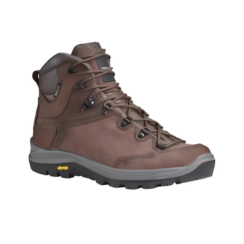 DECATHLON Slip Resistant, Abrasion Resistant, Waterproof, Lightweight High Top Hiking Shoes Men's Umber-1