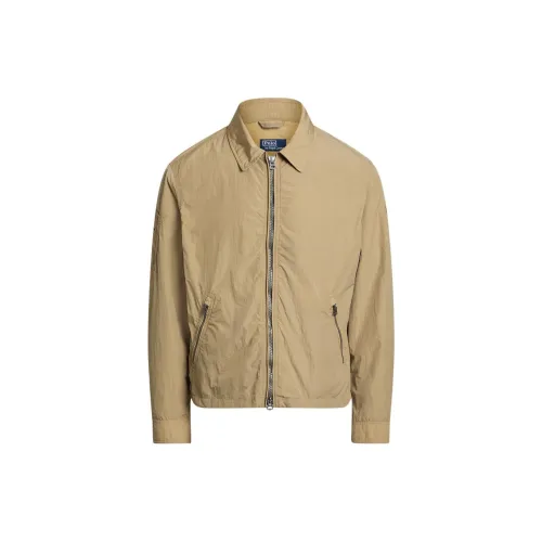 Polo Ralph Lauren SS24 Jackets Coats Men's Desert Khaki