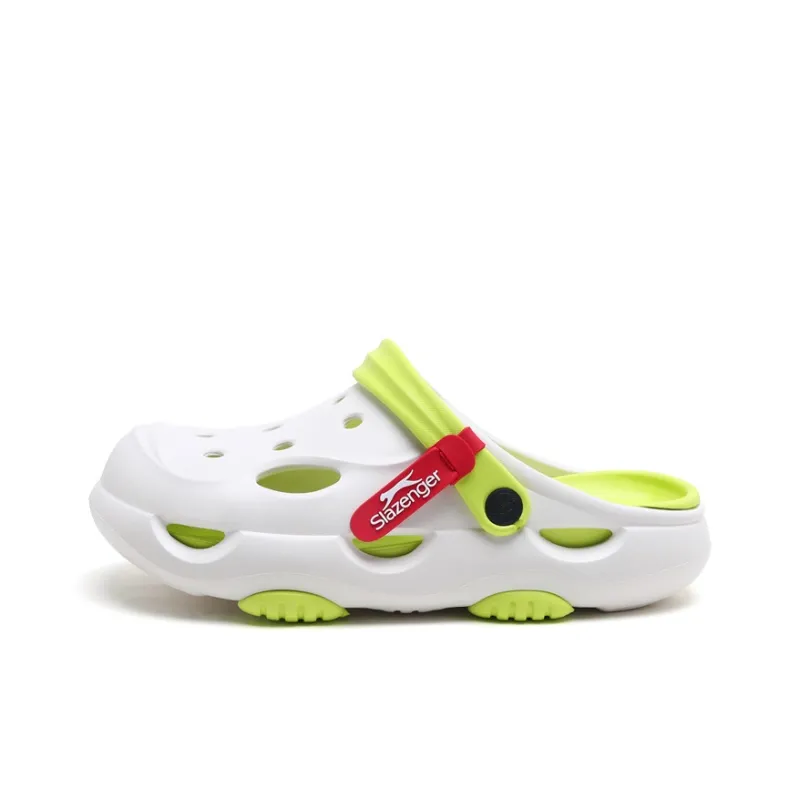 Slazenger Clogs Men's White Green-0