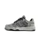 Washed Distressed Gray Black
