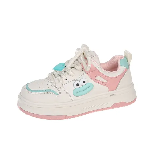 LXVB Slip-Resistant Cushioning Low-Top Skateboard Shoes Women's