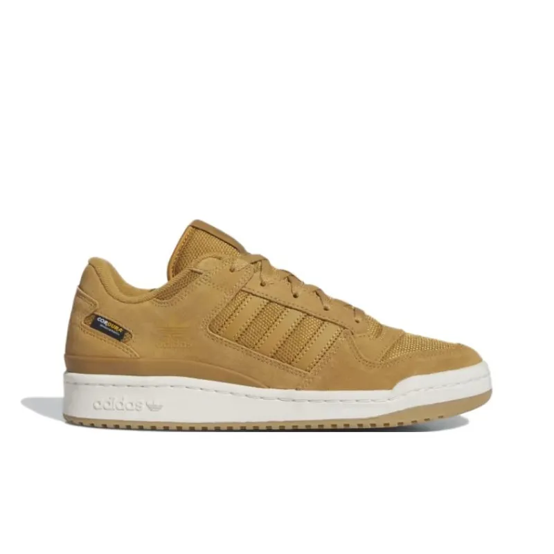 Adidas Originals FORUM Non slip Lightweight Low Top Skateboard Shoes Men's Brown-1