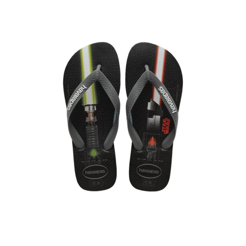 Havaianas Abrasion Resistant Slip Resistant Flip Flops Unisex Ice Gray-2