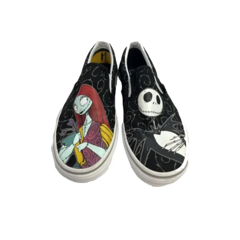 Vans Classic Slip On The Nightmare Before Christmas Jack And Sally-2