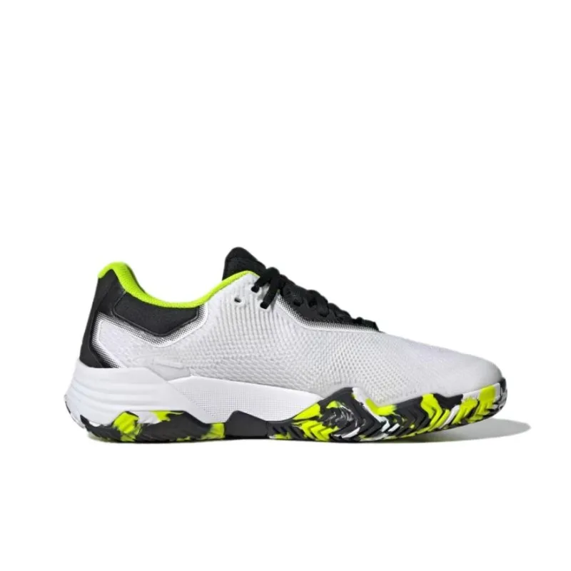 Adidas SOLEMATCH CONTROL 2 Anti-Slip Wear-Resistant Low-Top Tennis Shoes Unisex White Black Yellow-1