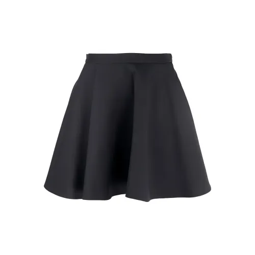 Valentino Casual Short Skirts Women's Black