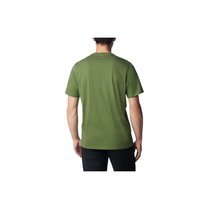 Columbia T Shirt Men's Army Green-1