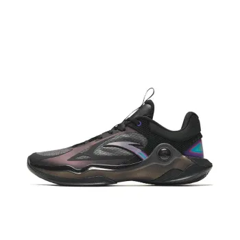 Anta Skyline RETRO Wear Resistant Low Top Basketball Shoes Men's Black