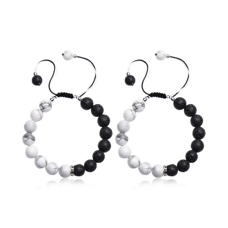 Jingleo Obsidian Bracelets Unisex-1