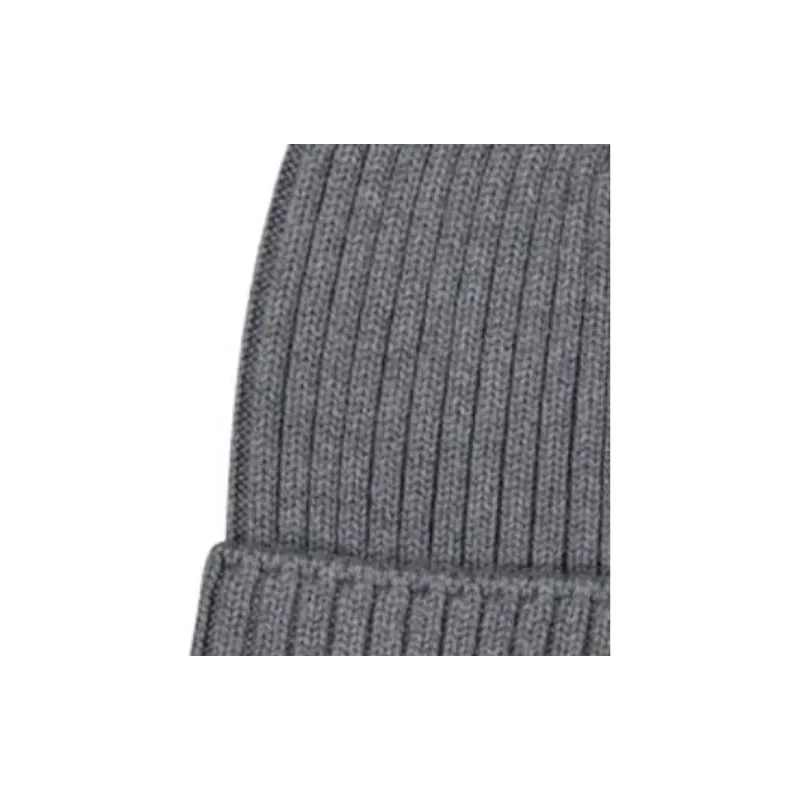 Moncler Logo Patch Knitted Beanie-2