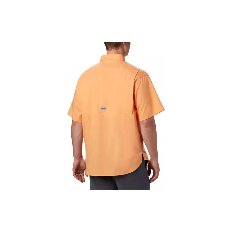 Columbia PFG Tamiami Shirt Men's Orange Red-1