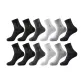 [12 Pack]4 Black+2 Dark Gray+2 White+2 Light Gray+2 Dark Blue