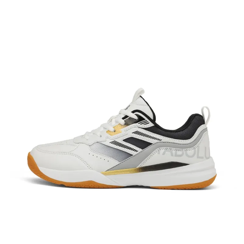 TABOLU Cushioning Coverage Abrasion Resistant Lightweight Breathable Slip Resistant Low Top Badminton Shoes Unisex-16