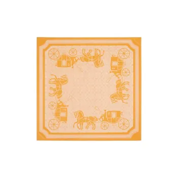 COACH Silk Scarves Women's Orange