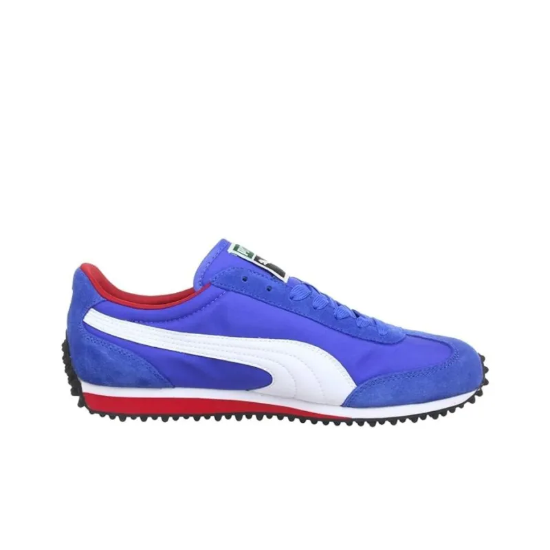 PUMA Whirlwind Classic Anti Slip And Wear Resistant Lightweight Low Top Running Shoes Men's Blue White-1