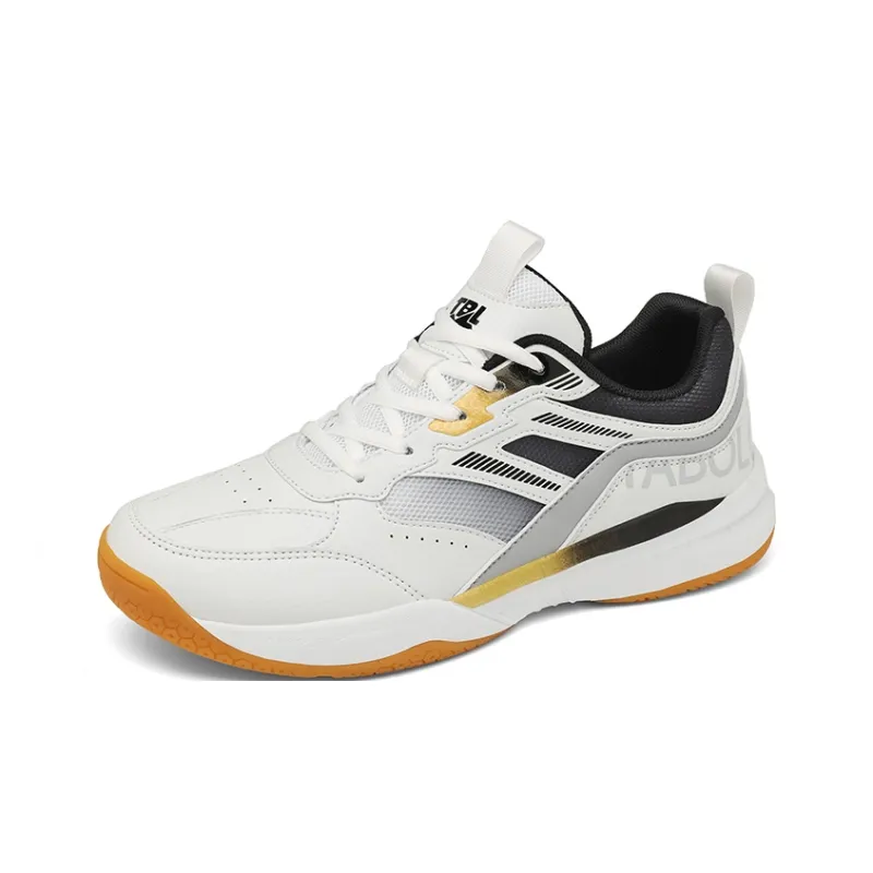 TABOLU Cushioning Coverage Abrasion Resistant Lightweight Breathable Slip Resistant Low Top Badminton Shoes Unisex-17