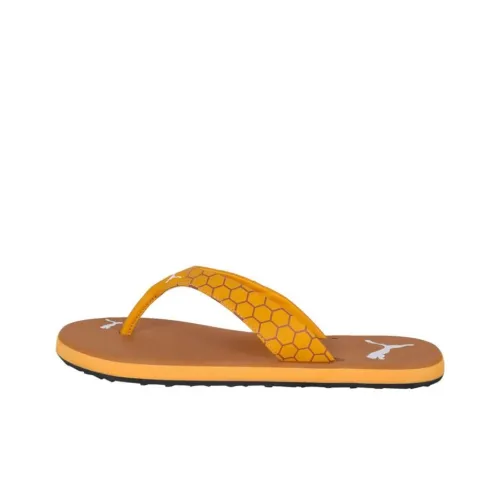 PUMA Slide Slippers Men Earth Yellow