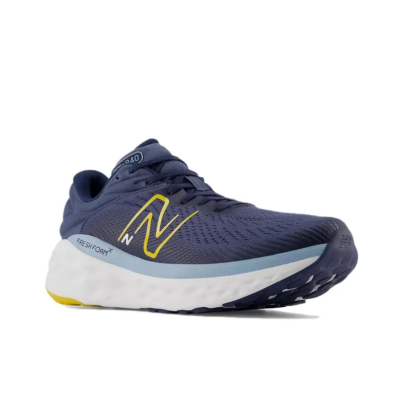 New Balance Fresh Foam 840v1 Vintage Indigo Ginger Lemon Chrome Blue-2