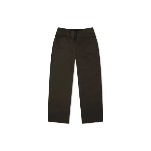 GR10K Folded Belt Straight Trousers