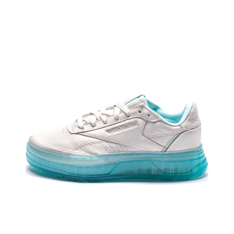 Reebok MadWomen's X Women's Club C Double Geo 'Chalk Hydro Blue'-0