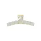 Beige Round Bead Hair Slide