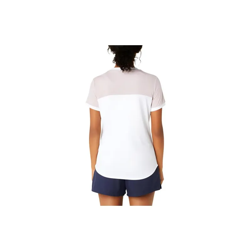 Asics T Shirt Women's White/Pink-1