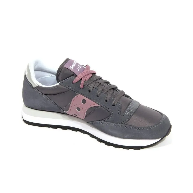 Saucony Jazz Original Running Shoes Women's Low-Top Gray/Purple-1