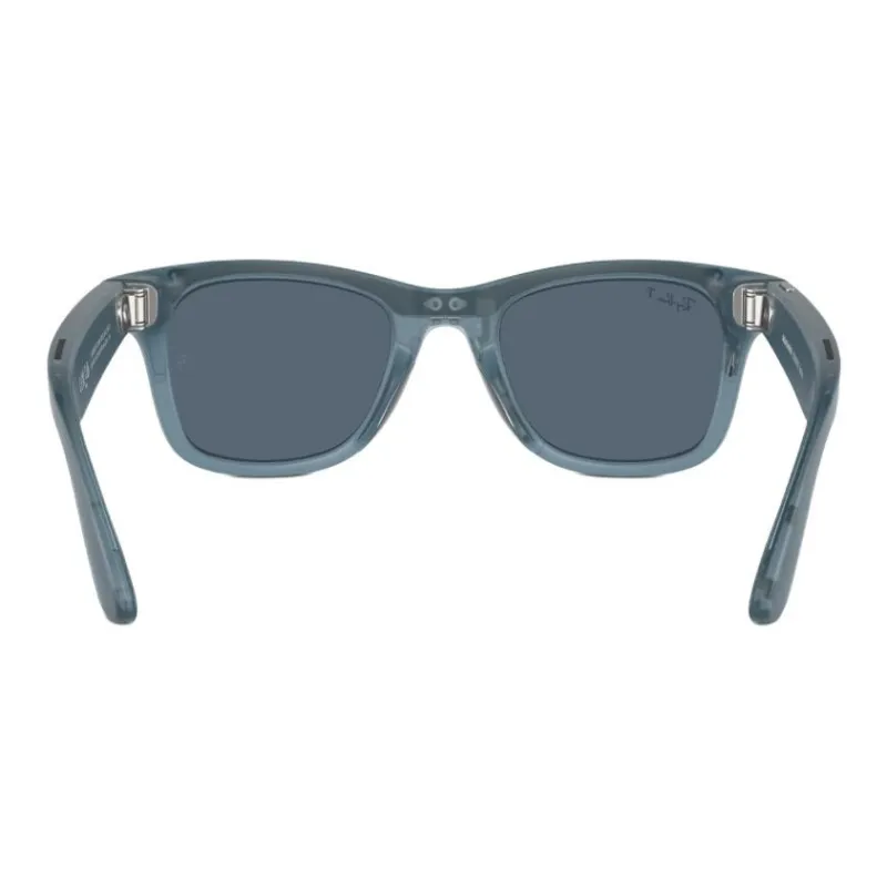 RayBan   Square Sunglasses Unisex Blue-2