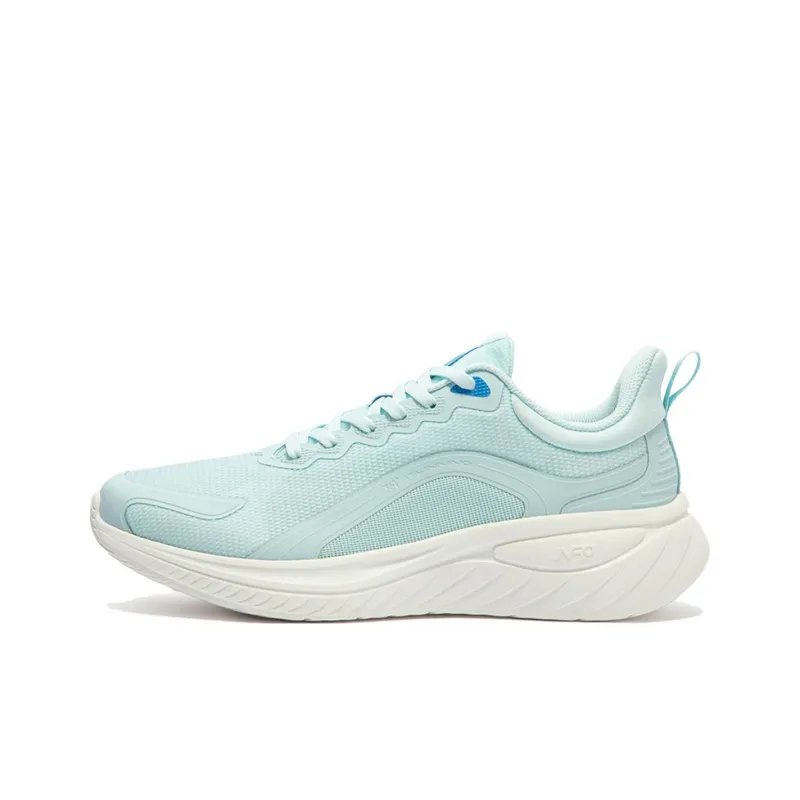361° Abrasion Resistant Low Top Running Shoes Men's Blue White-0