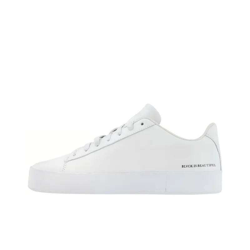 PUMA Black Scale X PUMA Court Platform Shoes White-0