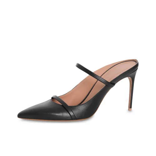 Malone Souliers x PHILOSOPHY DI LORENZO SERAFINI Wrap-toe Slippers Women's Black