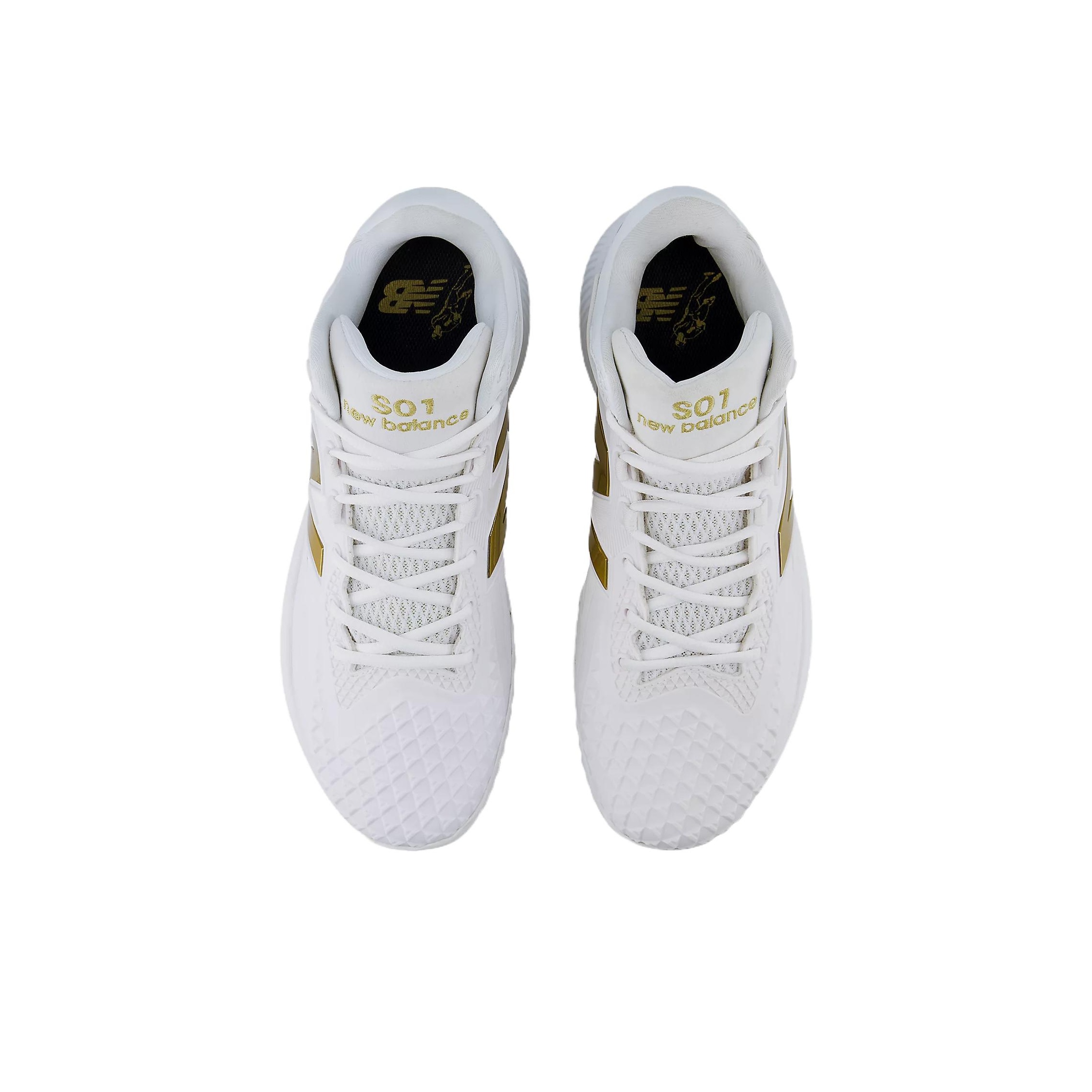 New Balance Ohtani 1 TF White Metallic Gold White/Metallic