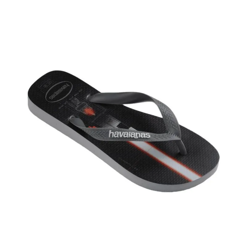Havaianas Abrasion Resistant Slip Resistant Flip Flops Unisex Ice Gray-1