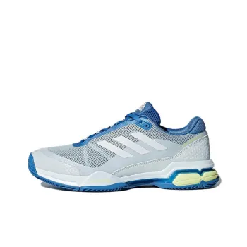 Adidas Barricade Club Low Top Tennis Shoes Women's Blue White