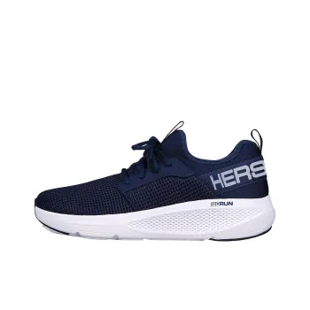 Skechers GO RUN Elevate Anti Slip And Wear Resistant Breathable Low Top Training Running Shoes Men's Blue White