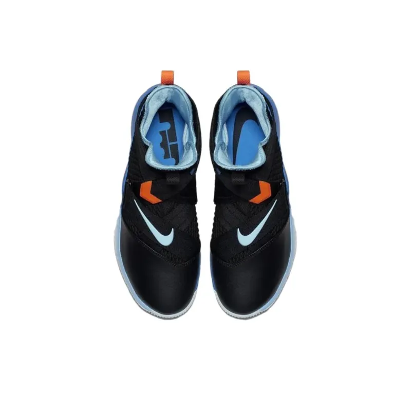 Nike LeBron Solider 12 Flyease Black Battle Blue-3