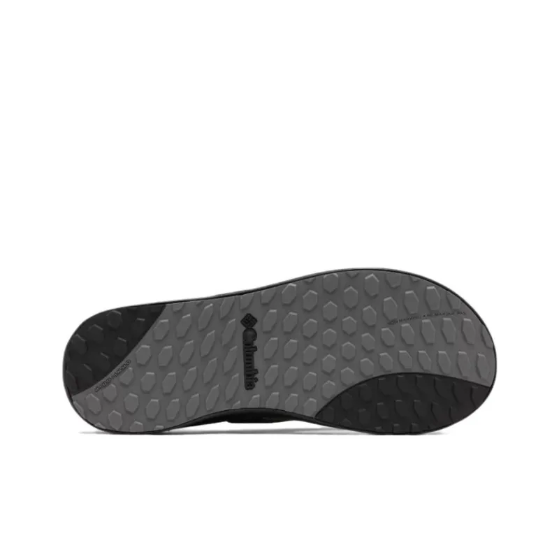 Columbia Abrasion-Resistant Slip-Resistant Flip Flops Men's Black-4