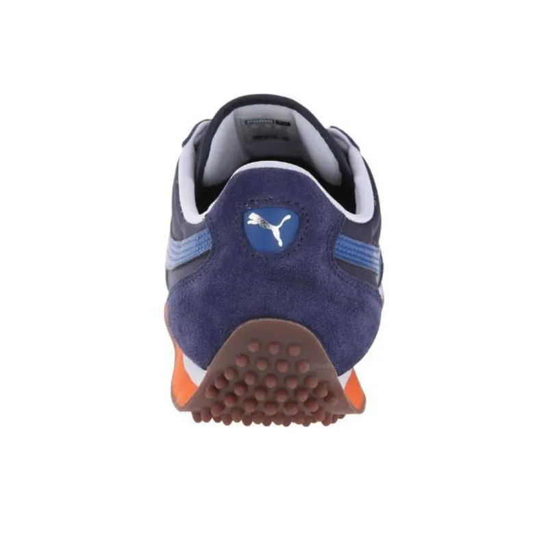 PUMA Whirlwind Classic Anti-Slip And Wear-Resistant Lightweight Low-Top Running Shoes Men's Dark Blue-4