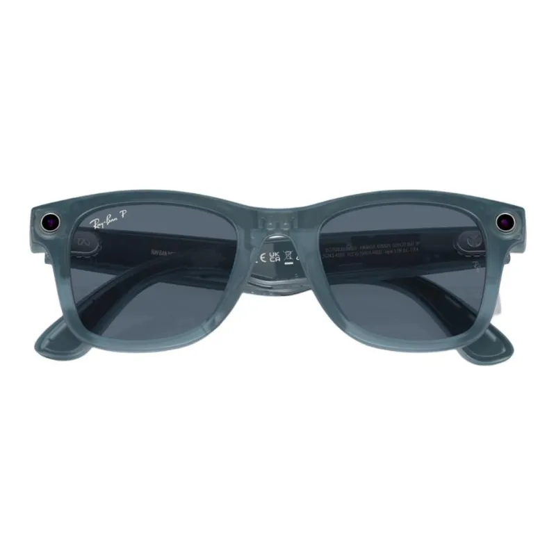 RayBan   Square Sunglasses Unisex Blue-5