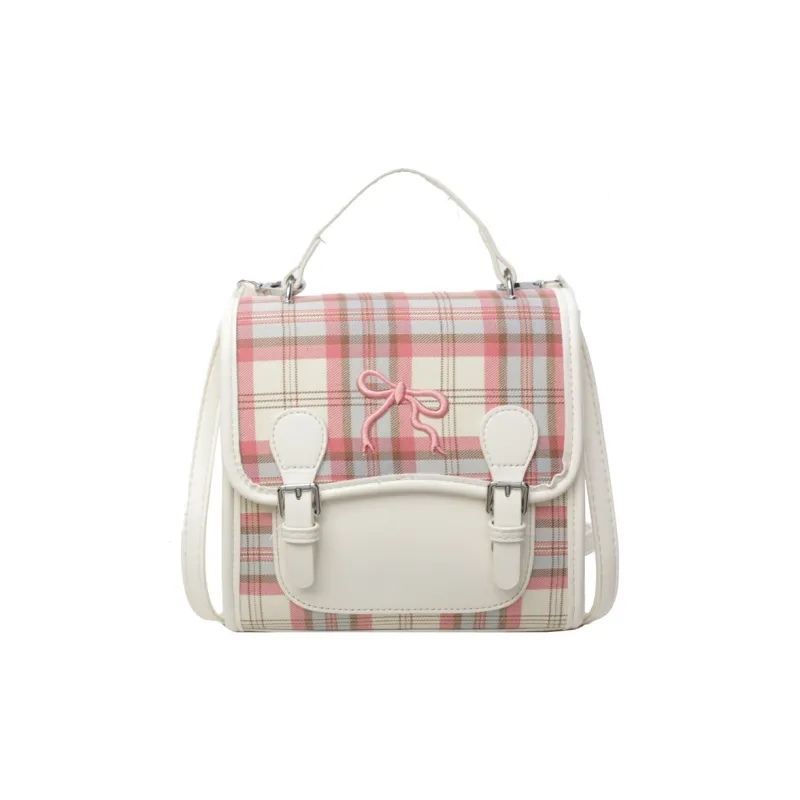S.REPHEN PU Carry Backpack Regular Women's Pink/White-2