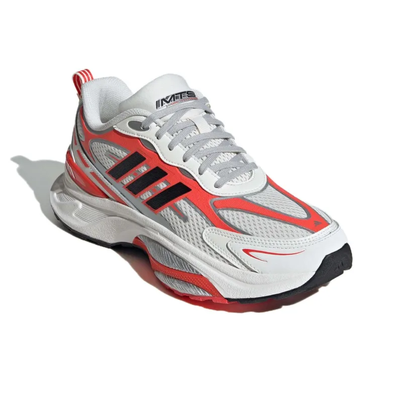 Adidas MTS PRO Anti-Slip Wear-Resistant Low-Top Running Shoes Unisex White Black Red-2