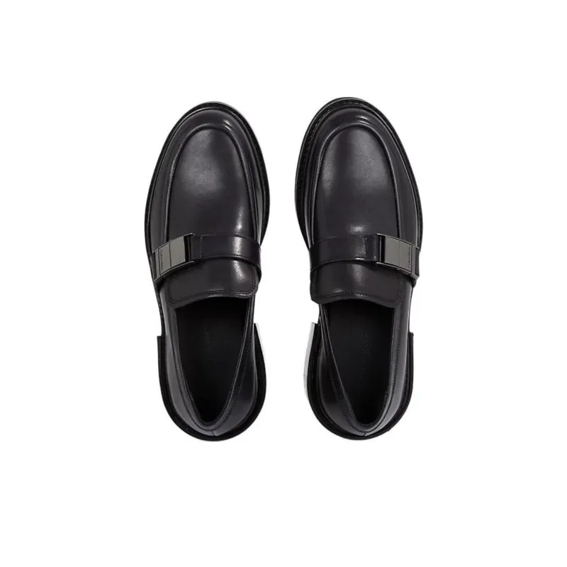 Calvin Klein Buckle-embellished Loafers-3