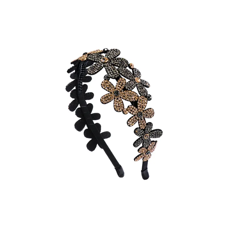 ROYALSASA Felt Cloth Headbands Women's-1