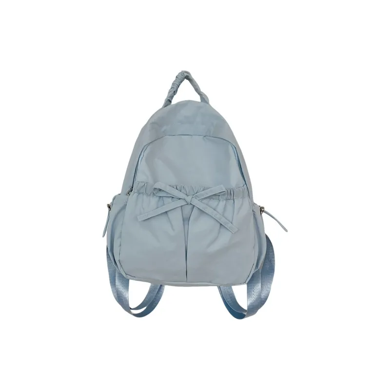 KAKAXI Nylon Backpack Regular Women's Black/Yellow/Blue-6