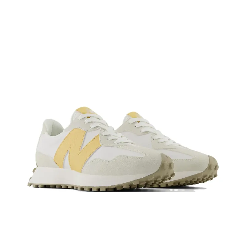 New Balance 327 Sea Salt Sand Dune Yellow Women's-2