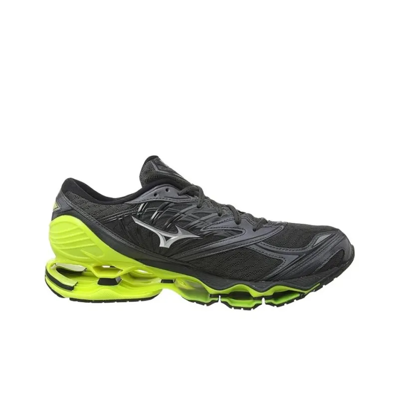 Mizuno Prophecy 8 Durable Breathable Low-Top Running Shoes Unisex Dark Gray White-1