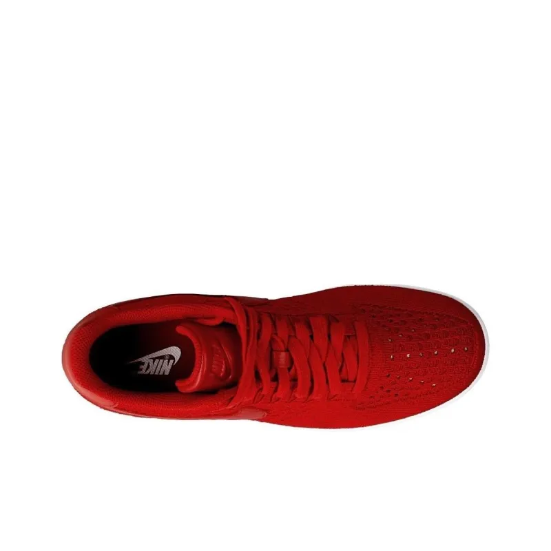 Nike NikeLab Air Force 1 Ultra Flyknit Low Premium 'Gym Red White'-3