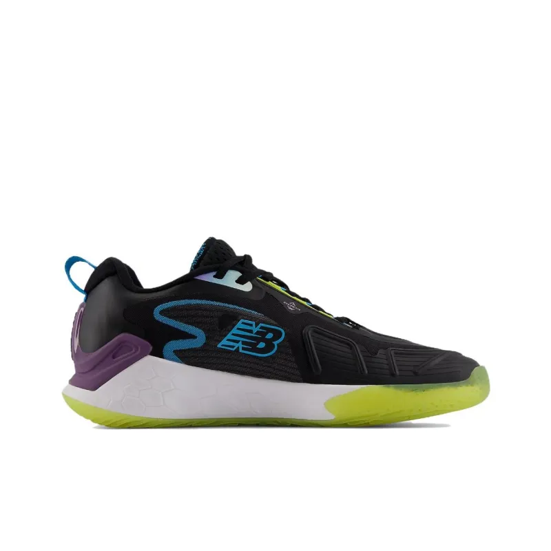 New Balance Fresh Foam X CT Rally Cushioning, Wear Resistant Low Top Running Shoes Men's Black Green Purple-1