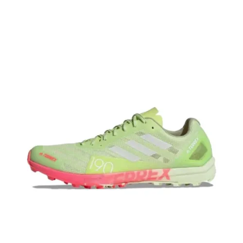 Adidas Terrex Speed Pro Running Shoes Women's Low-Top Light Green